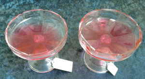 Eis Kompott Schale Glas 06d