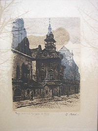 Reinhold Bach Radierung 1563d