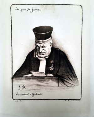 Honor Daumier Les gens de justice 21d