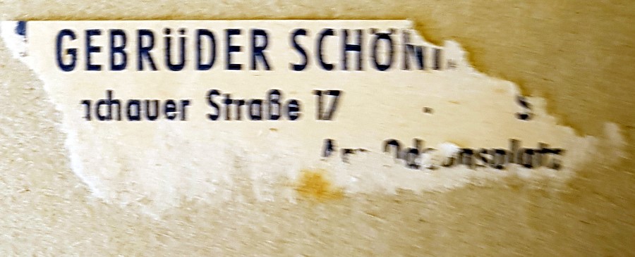 Tuschezeichnung Dachauer Strasse 17 Mnchen Art Max Uhlig 221x