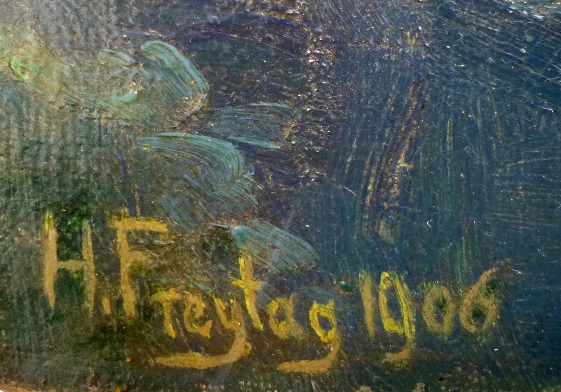 Freytag Heinrich Carl 1876 Duisburg Dresden Loschwitz