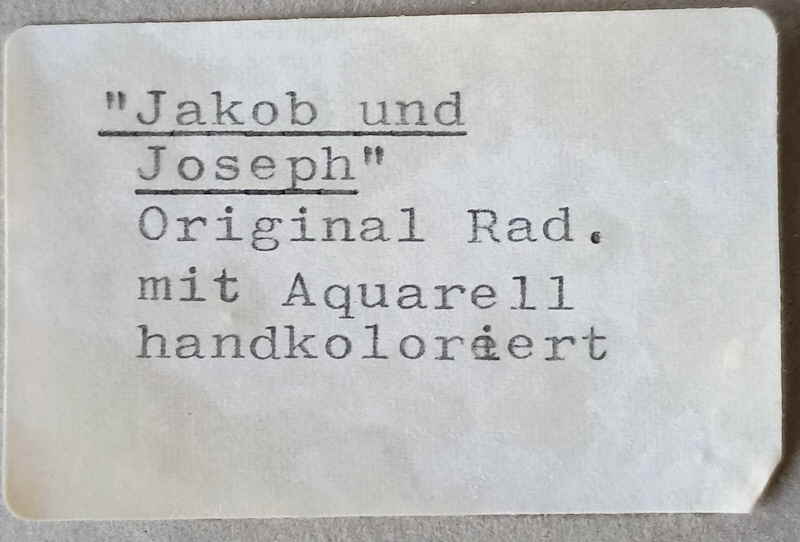 Ernst Fuchs Jakob und Joseph 538x