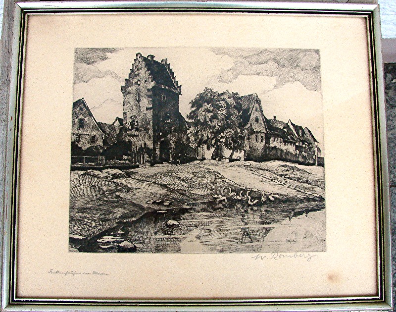 Romberg Walter 1898 Ulm 1973 Stuttgart