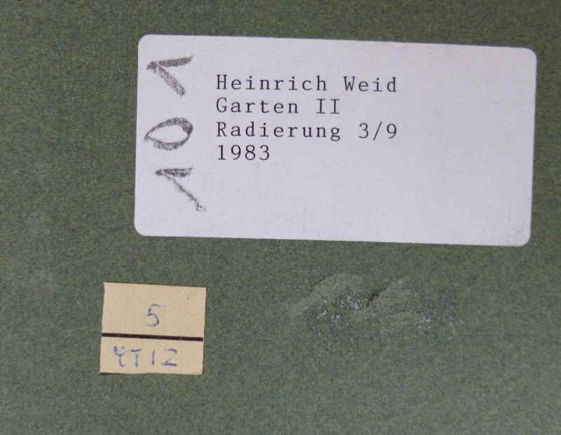 Heinrich Weid 10538x