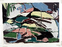 Wolf Koch Lotte Abstrakte Landschaft _151321d Wolf Koch Lotte Abstrakte Landschaft _151321d