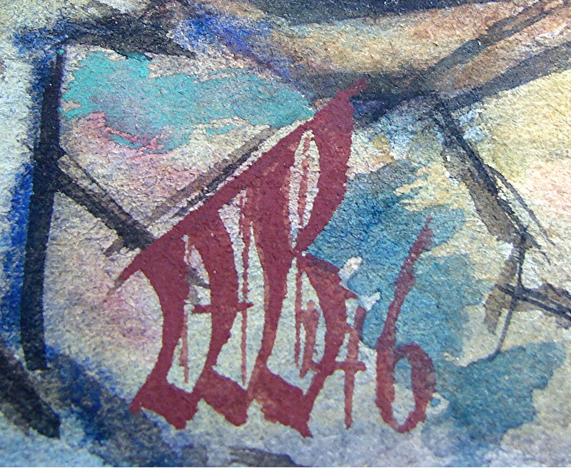 Monogramm W B 5335X