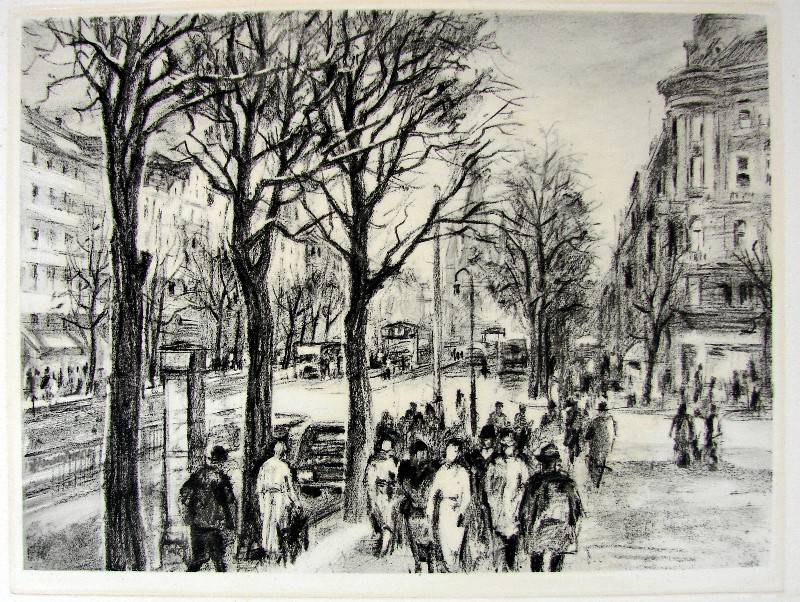 Radierung Berlin 7399x