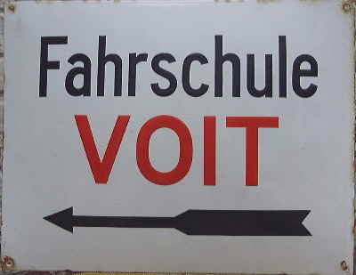 Emailleschild