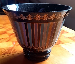 Glasschale Hyalith Schwarz 15d Glasschale Hyalith Schwarz 15d