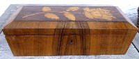 Holzkästchen mit intarsierter Rose 50864d Holzkästchen mit intarsierter Rose 50864d