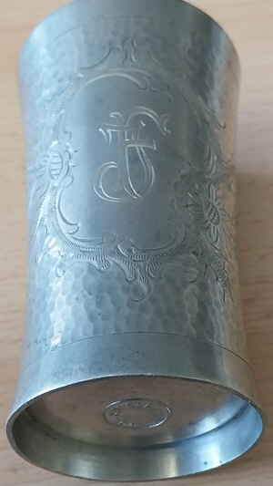 Zinnbecher 163343d Zinnbecher 163343d
