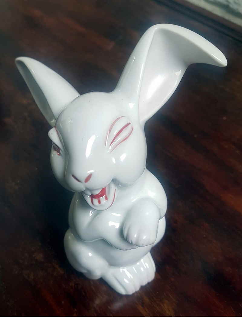 Porzellanfigur Hase 207x