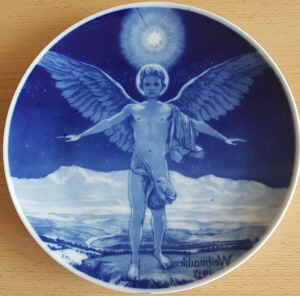 Rosenthal Weihnachten 1917 Friedensengel Moere 50d Rosenthal Weihnachten 1917 Friedensengel Moere 50d