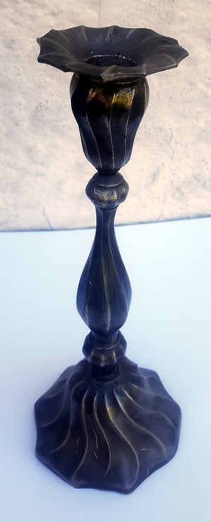 Zinnleuchter Biedermeier 17d Zinnleuchter Biedermeier 17d