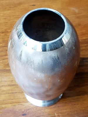 Metallvase WMF  Icora 37d