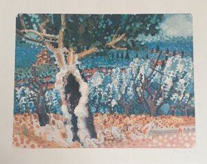 Manfred Pasieka Lithographie