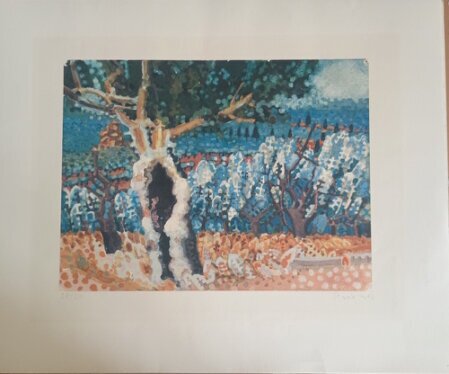 Manfred Pasieka Farb Litho