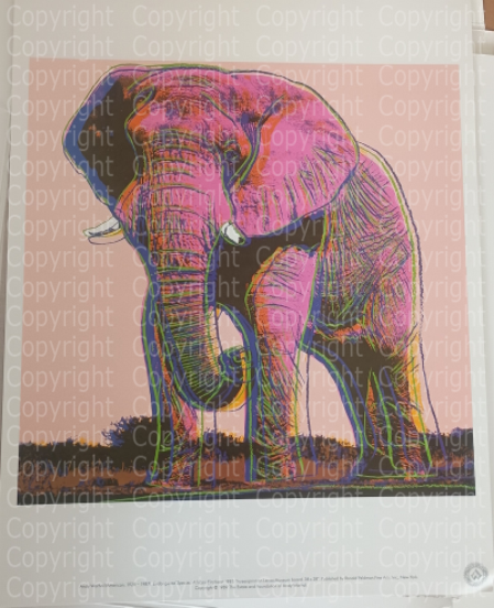 Andy Warhol Lithografie