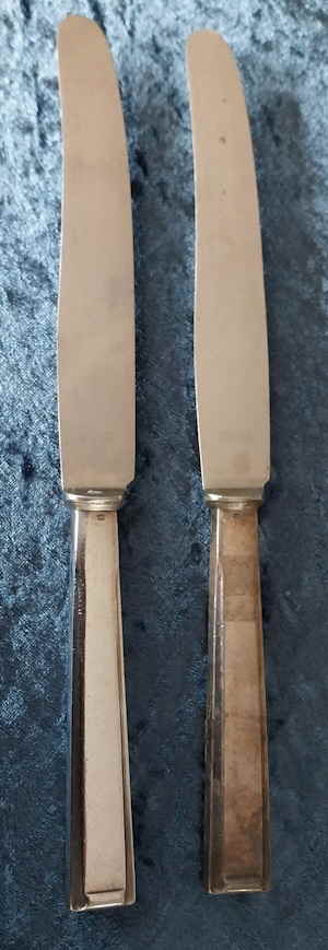16 Messer versilbert d 16 Messer versilbert d