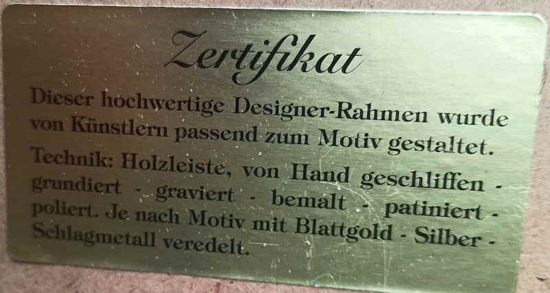 Eikam Robert Klimt Knstlerrahmen 500677x