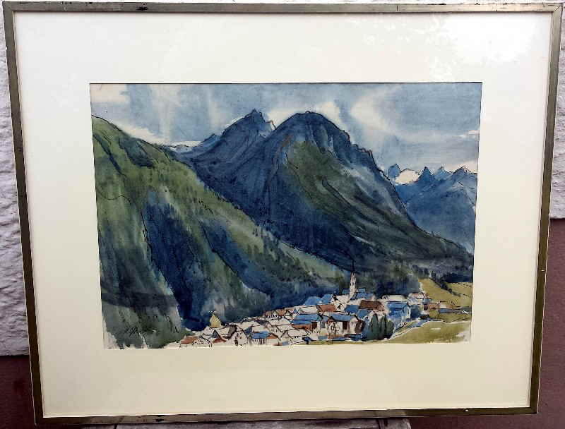 Schricker Karl Aquarell _141603x