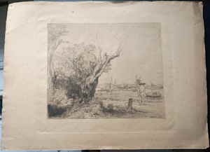 782  Rembrandt Harmenz van Rijn Die Landschaft mit dem Dom 405426d
