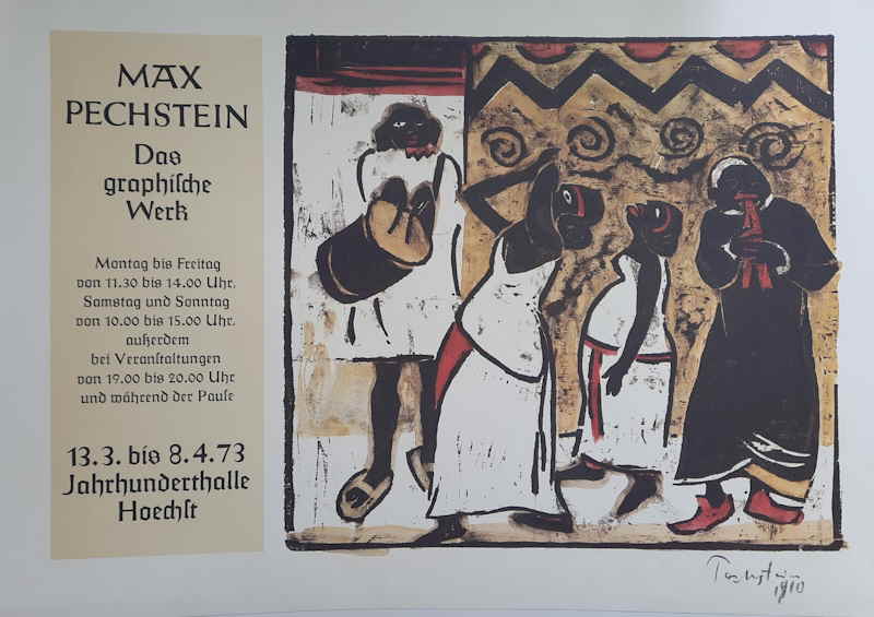 Pechstein Max Plakat 090455x