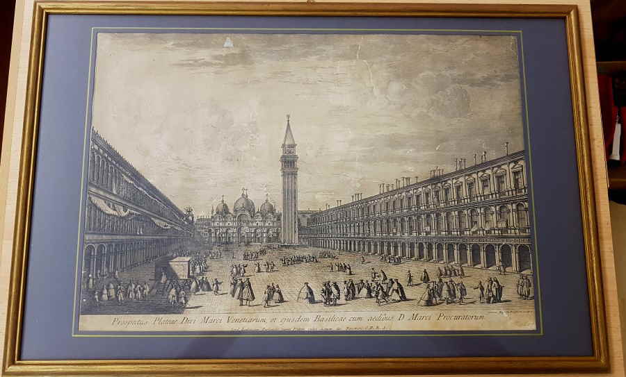 Brustolon Giovanni Battista Markusplatz Venedig 58x