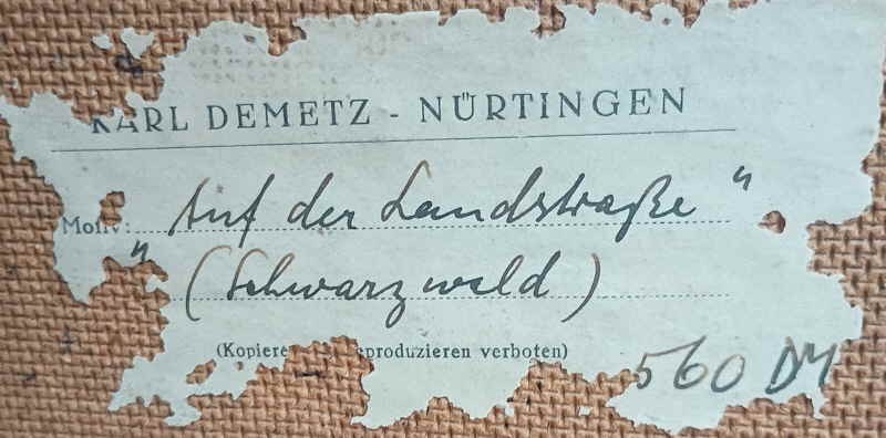 Karl Demetz 134055x