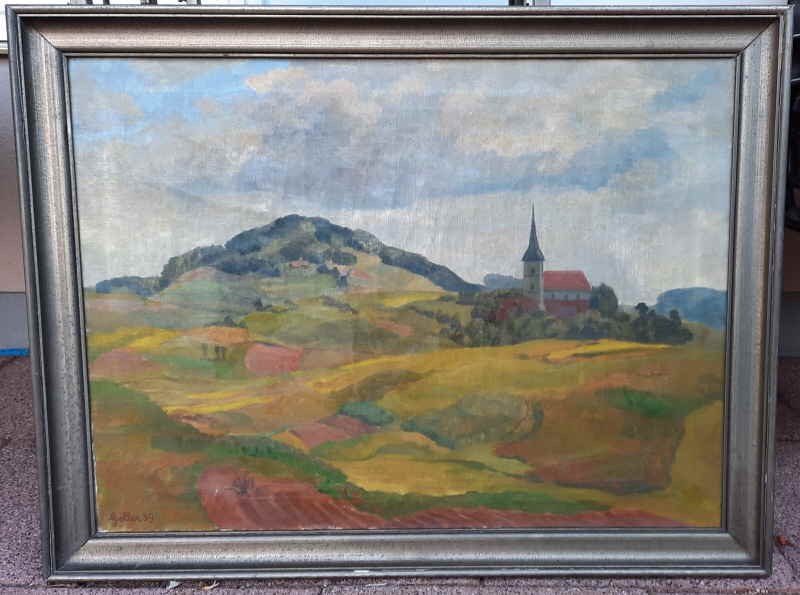 Goller Otto  Berg mit Kirche 100631x