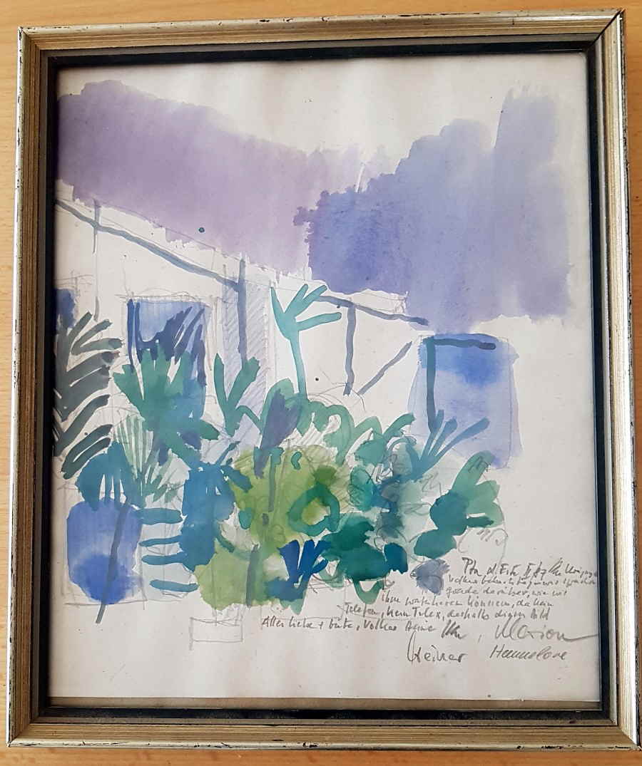 Steiner  Marion Steiner Aquarell 52x