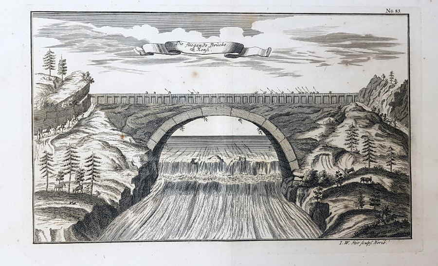 Stoer Johann Wilhelm Fliegende Brcke von Xensi  46x