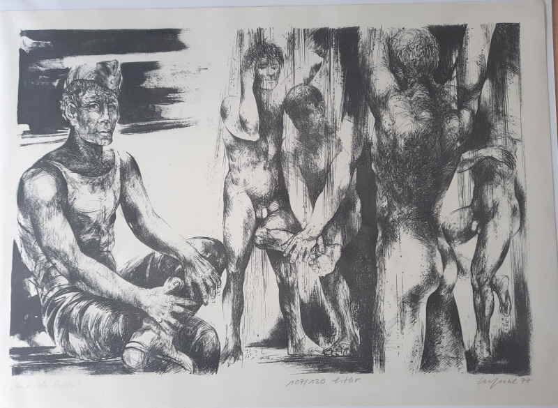 Peter Westphal Unter der Dusche 829x