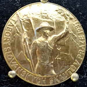 Medaille Tabory Slovanskych Skatautu v Praze 1931 d