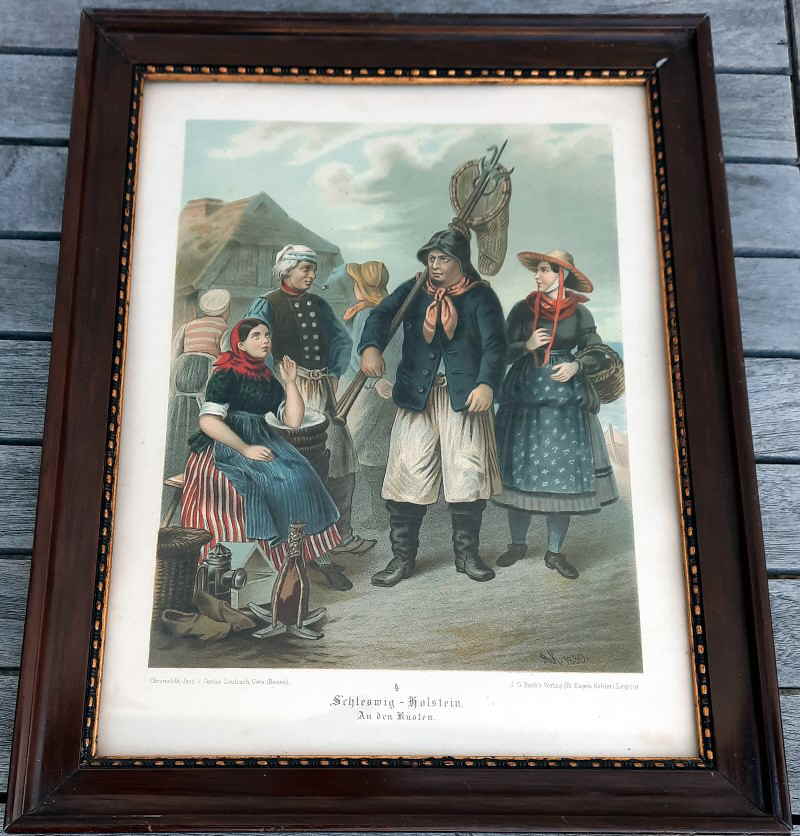 Schleswig Holstein Trachten Kost�me 24x