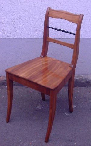 Biedermeier Kirsch Stuhl 5d Biedermeier Kirsch Stuhl 5d