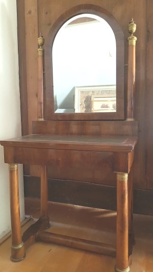 Biedermeier Schreibtisch Spiegel Konsole Schminktisch 34d Biedermeier Schreibtisch Spiegel Konsole Schminktisch 34d