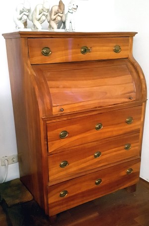 Rollsekretät Kirsch Biedermeier 238d Rollsekretät Kirsch Biedermeier 238d