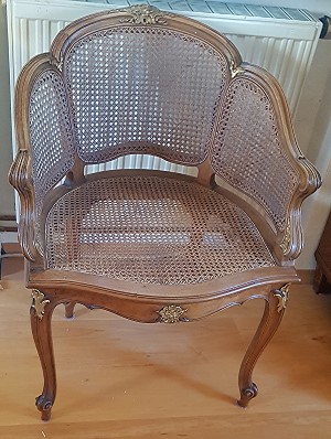 Wienerbarockstüle teilvergoldet 01d Wienerbarockstüle teilvergoldet 01d