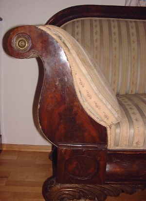 Biedermeier Sofa 17d