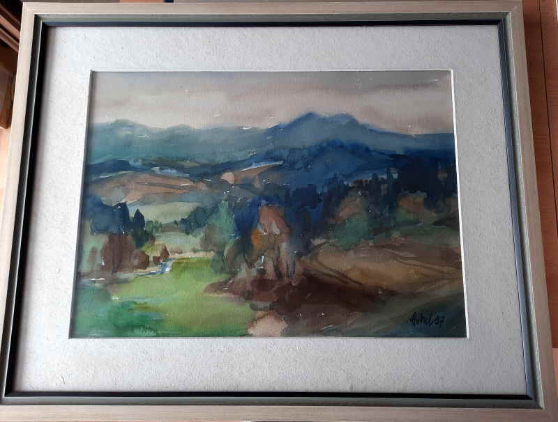 Karl Bedal Aquarell 255x