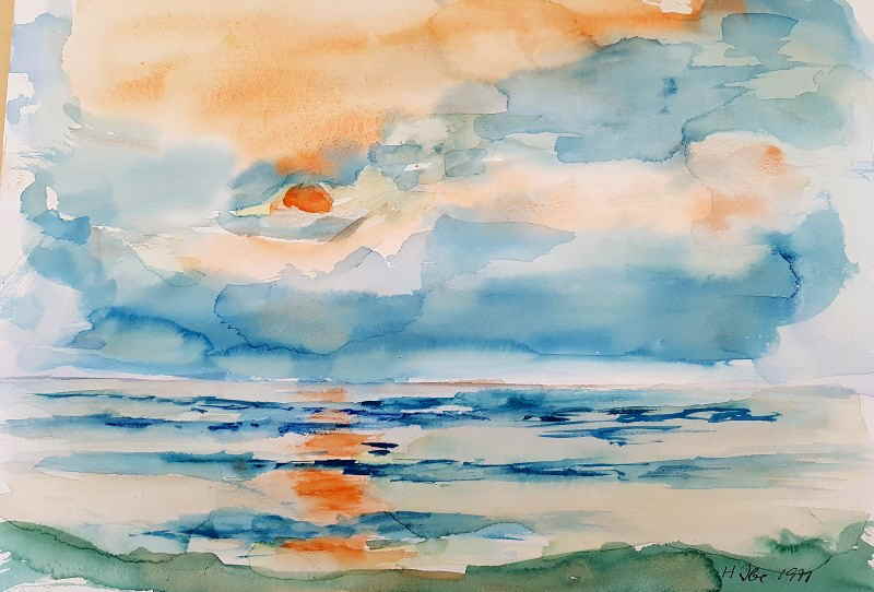 Ibe Hans Aquarell 1x2