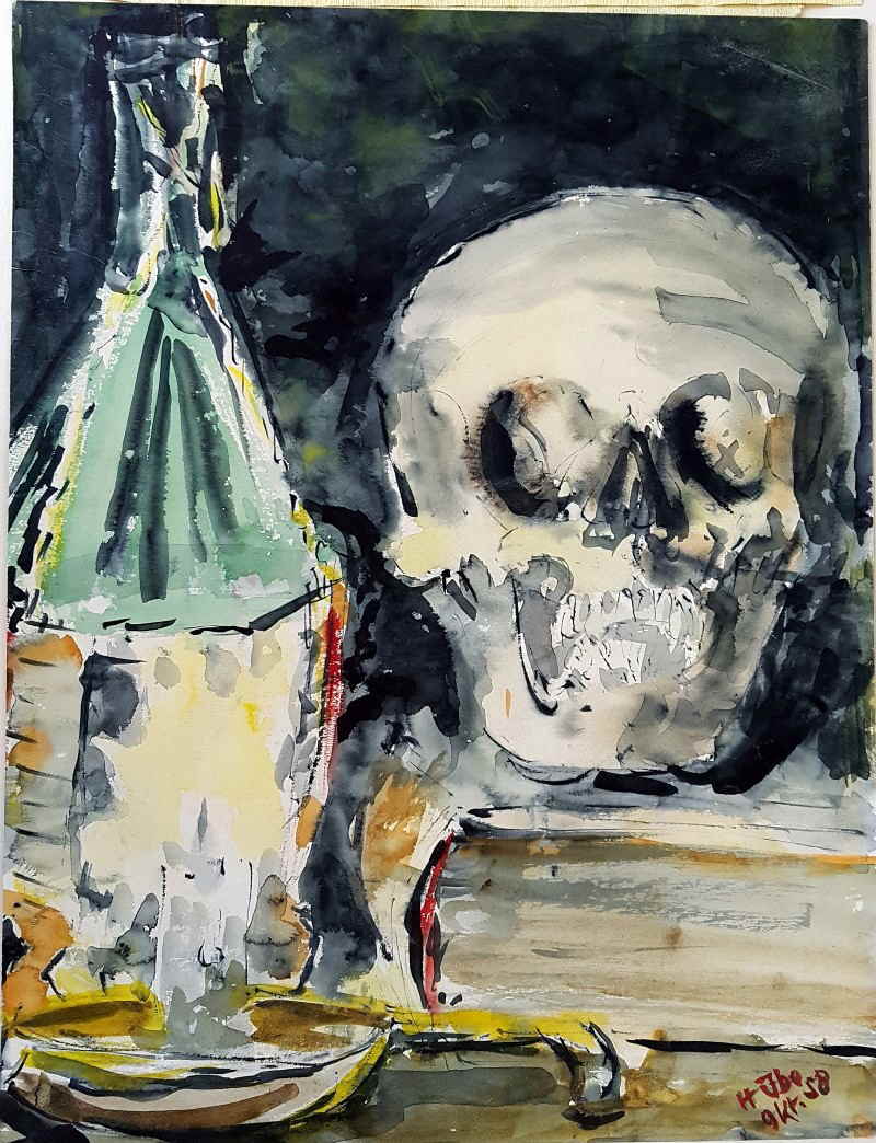 Ibe Hans Aquarell 48x Ibe Hans Aquarell 48x