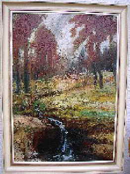 Randolf Wehn Landschaft mit Wasserfall 014571d