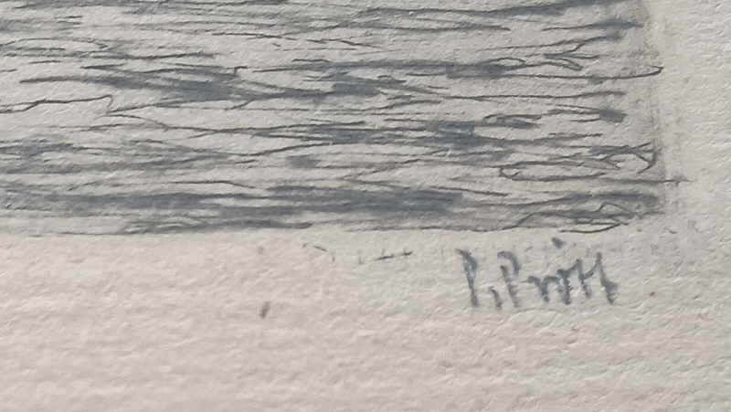 Pr�tt Paul Radierung K�ln Altstadt Nord 452821x