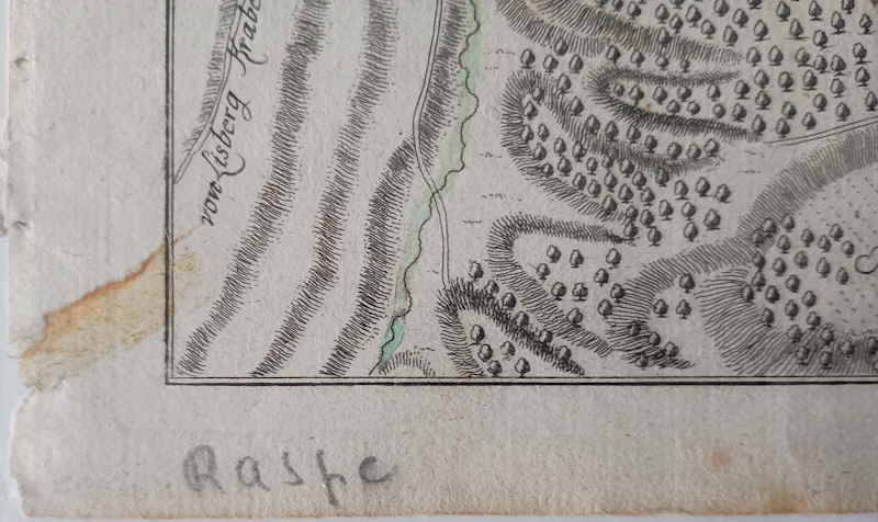 Plan der Stadt Bamberg Gabriel Nicolaus Raspe 1760 915529x