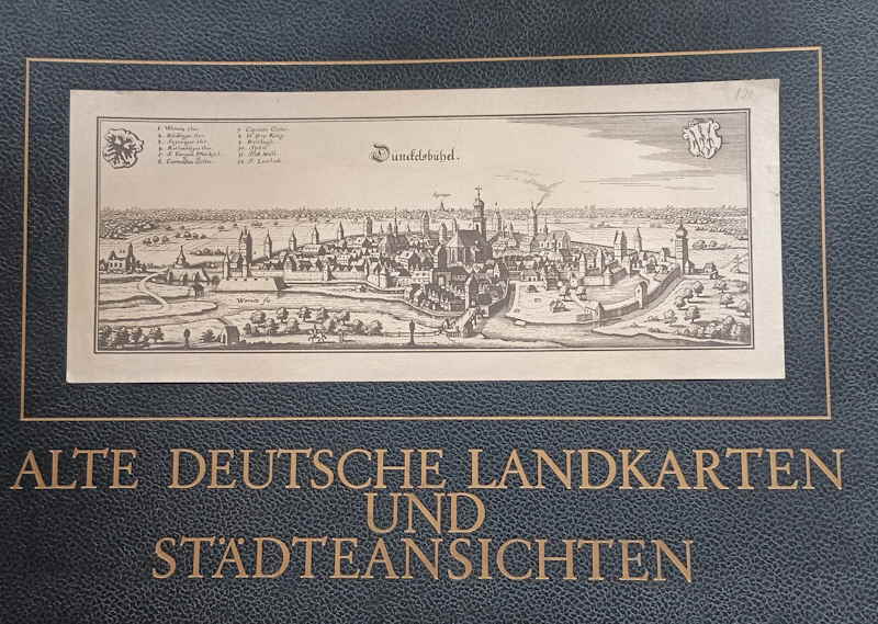 Faksimile Landkarten Merian 504551x