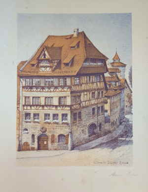 Hofer Nürnberg Radierung 249356d Hofer Nürnberg Radierung 249356d