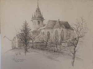 N�rtingen Federzeichnung 324206d