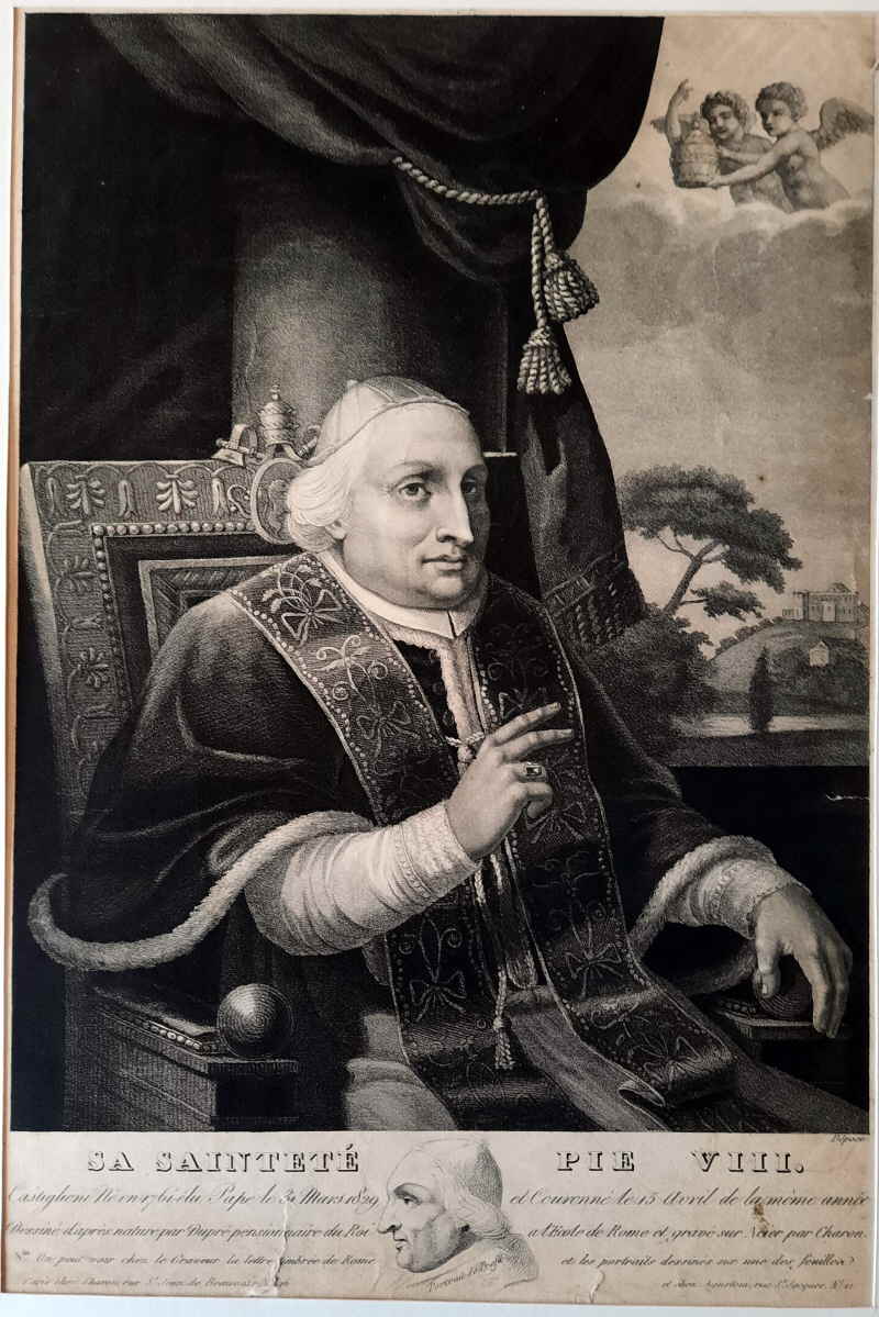 Depose Pius VII Papst 26x